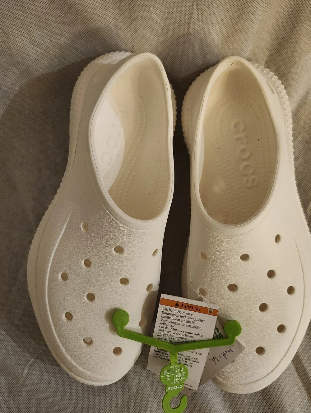 Crocs Adult Classic Sneaker In White W10/M8